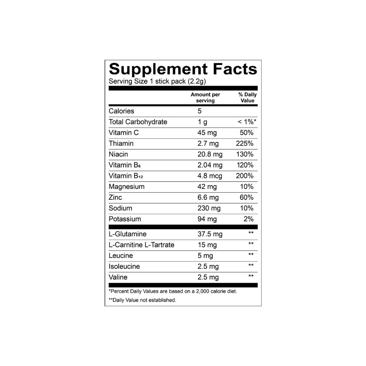Electrolyte Packet – THORZT™ Solo Shots Orange (50-Pack Bag)