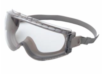 STEALTH GOGGLE, CLEAR LENS, GRAY FRAME, HYDROSHIELD ANTIFOG COATING