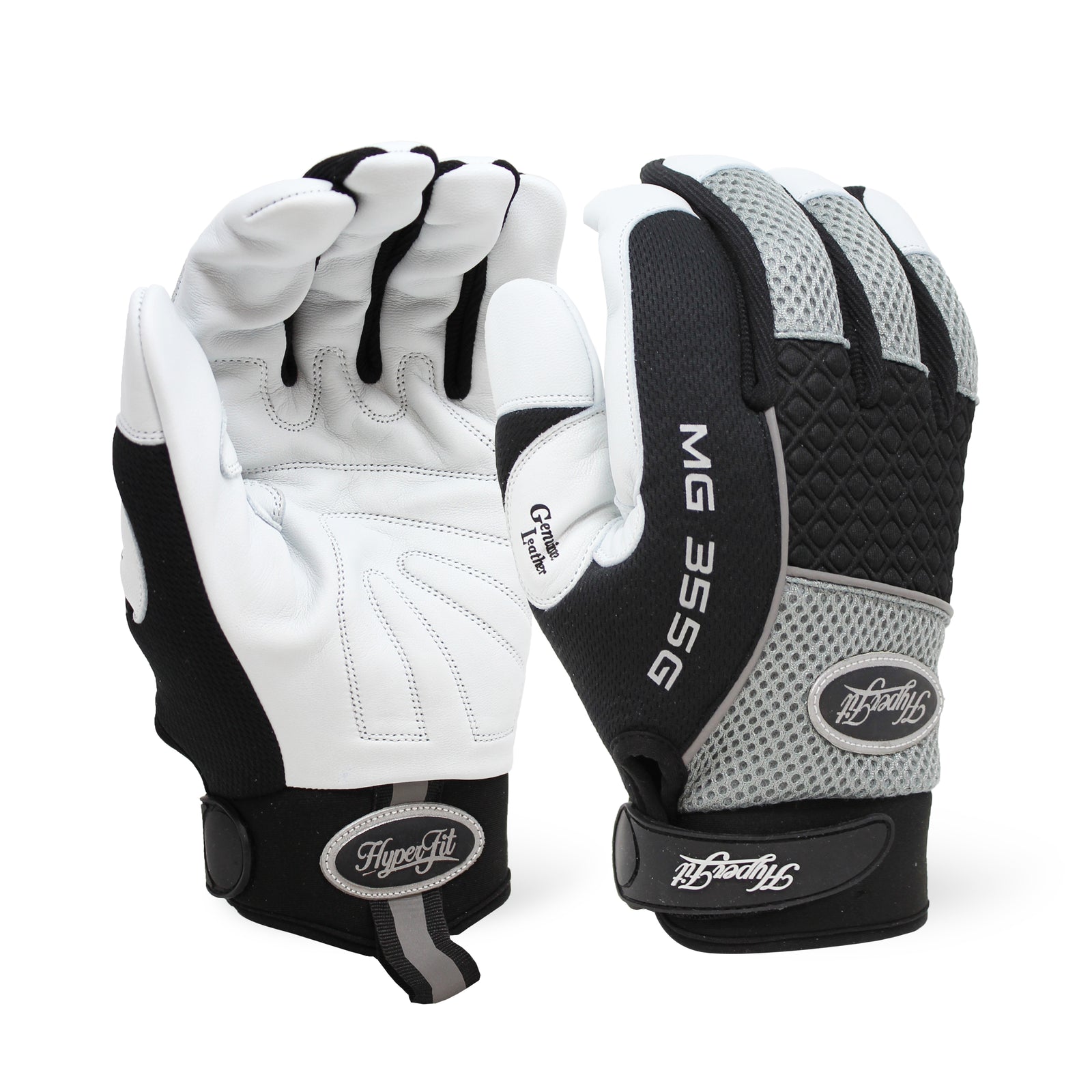 Single Pair - Perfect-Grip Gray Premium Goatskin Mechanic Glove