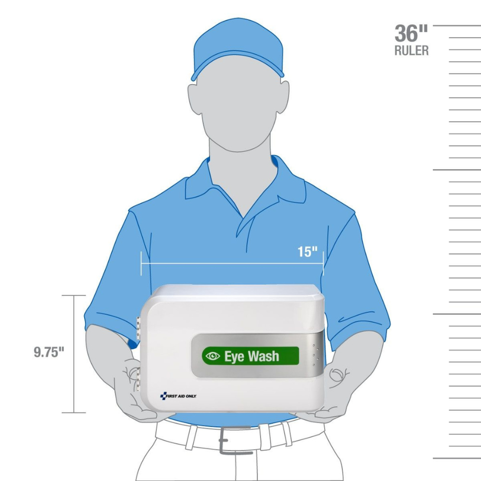 SmartCompliance Complete Eyewash Plastic Cabinet