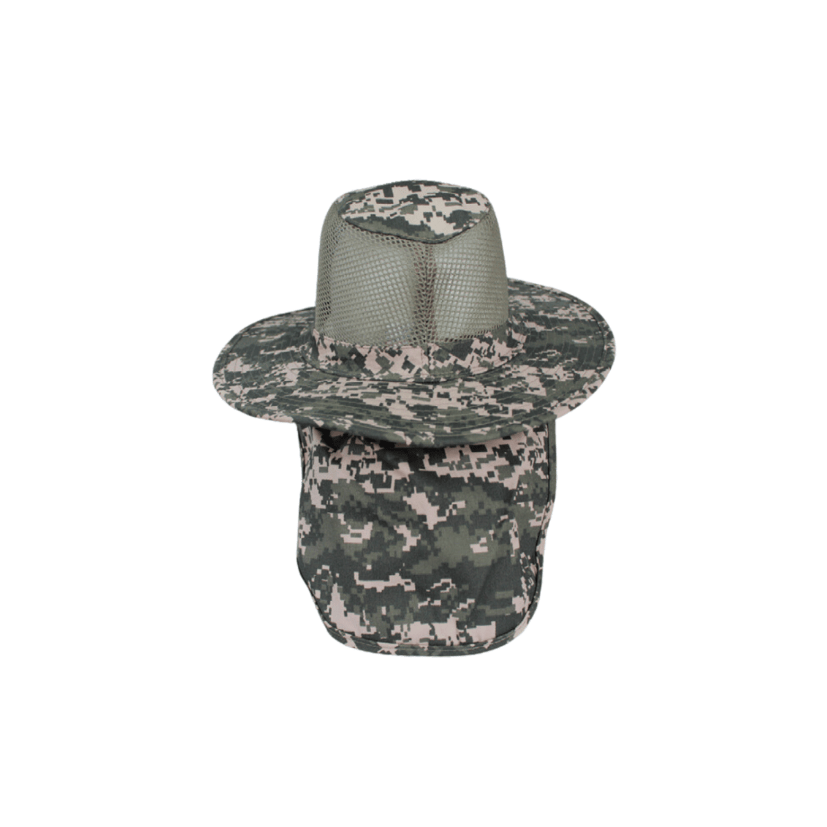 Camo Boonie Hats with Flap and Mesh Top