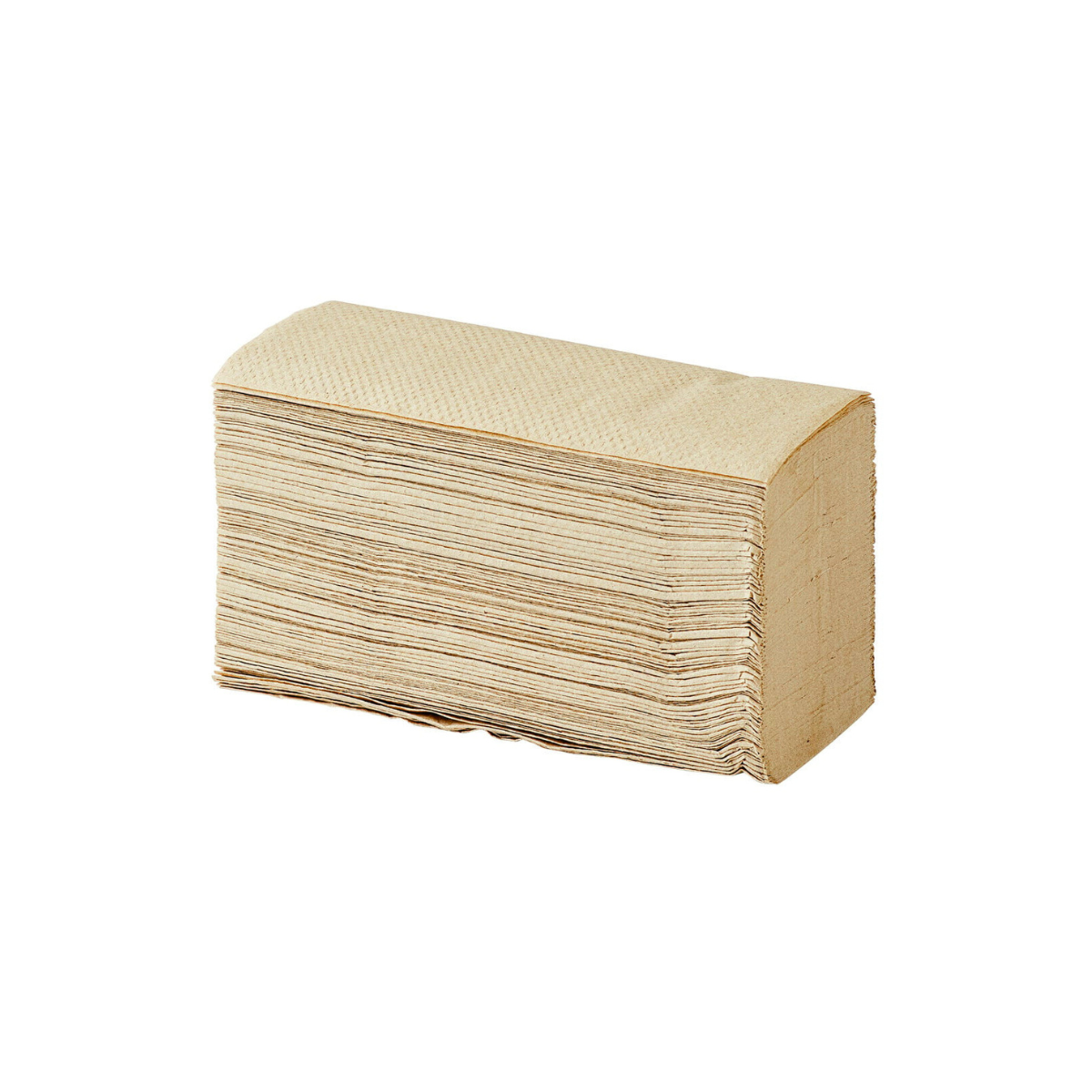 Brown Paper Towel - Eco-Friendly Single fold Kraft Hand Towels
