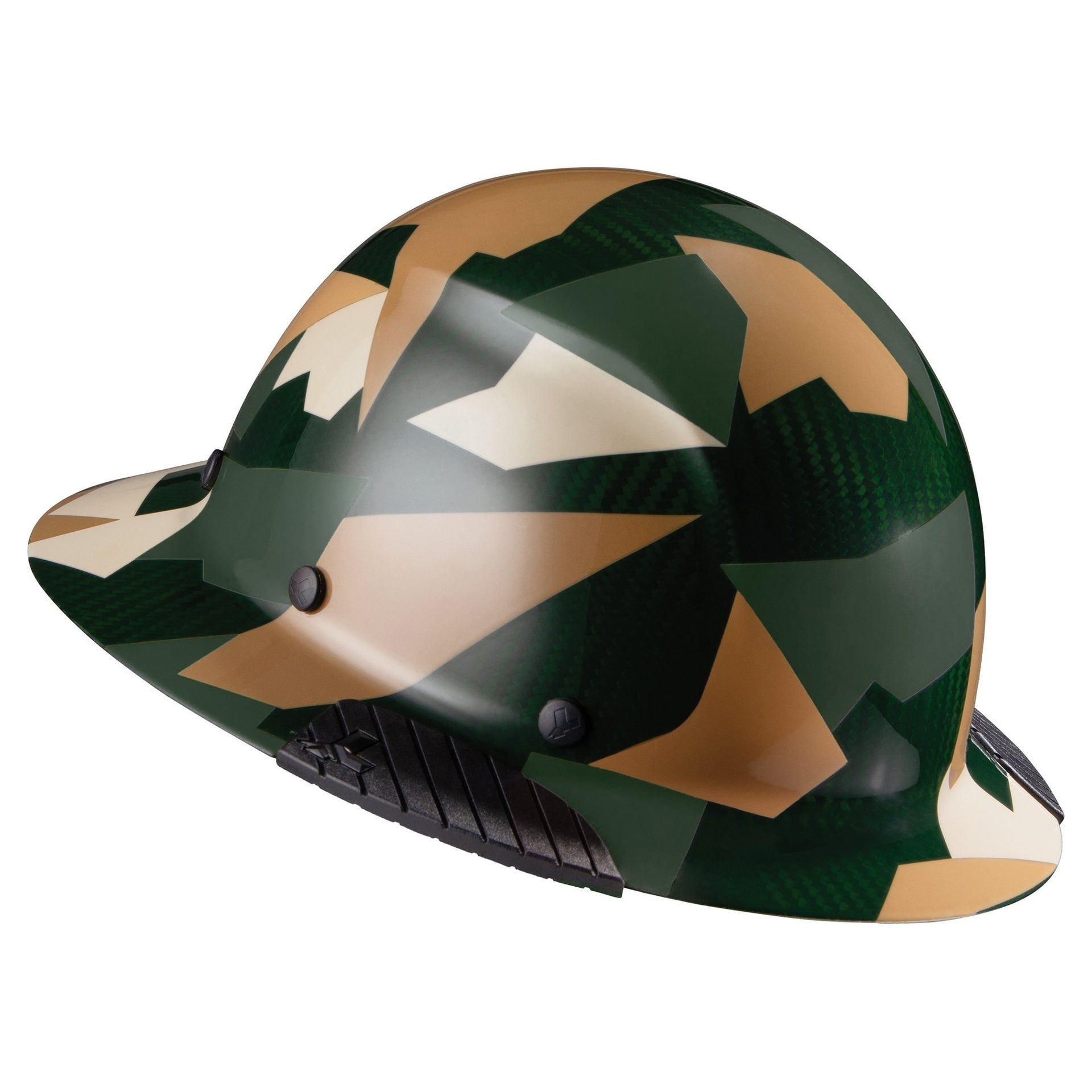 Lift DAX Carbon Fiber Full Brim Hard Hat (Jungle Camo Gloss)