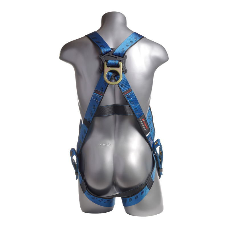 3 Point Full Body Harness, Dorsal D-Ring, TB Legs (ANSI)