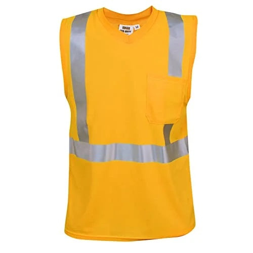 Hi-Viz Orange Sleeveless Class 2 Shirt