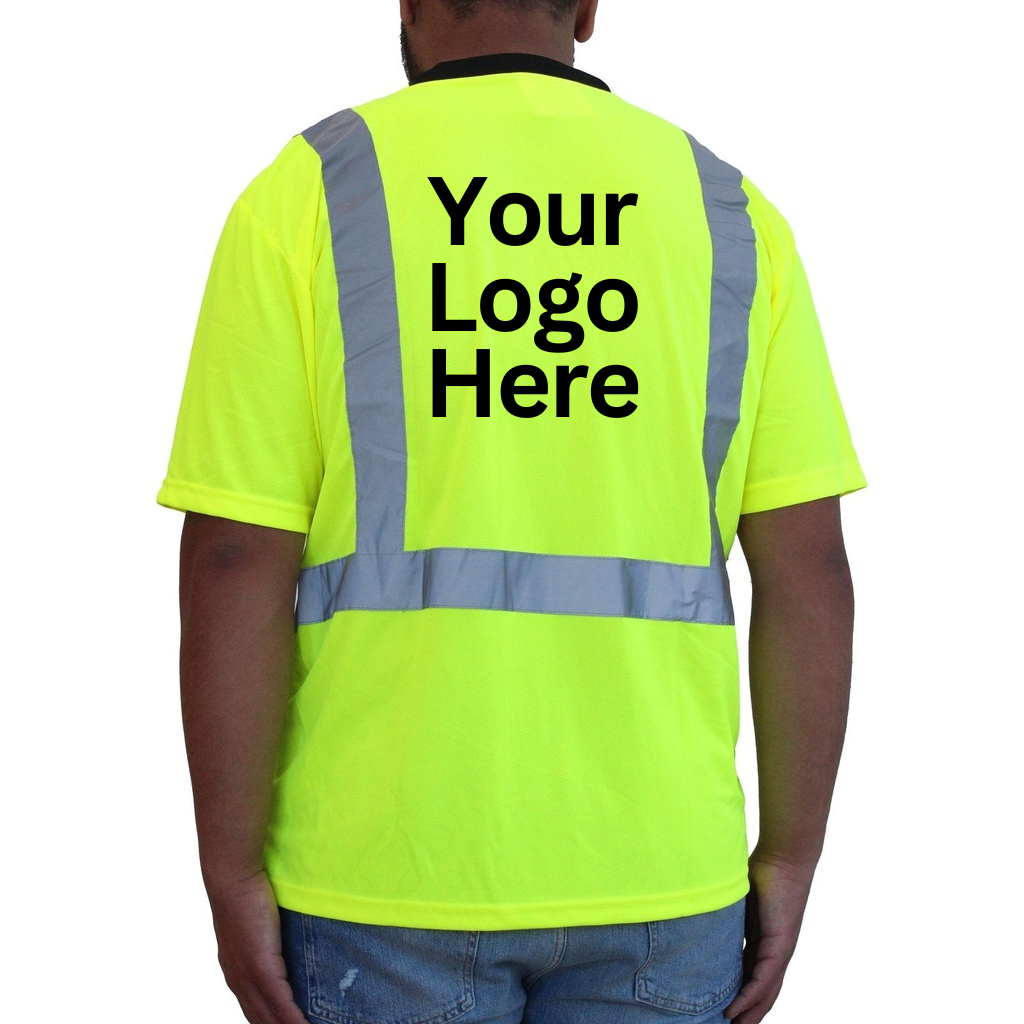 Hi-Viz Green Class 2 Short Sleeve Mesh T-Shirt