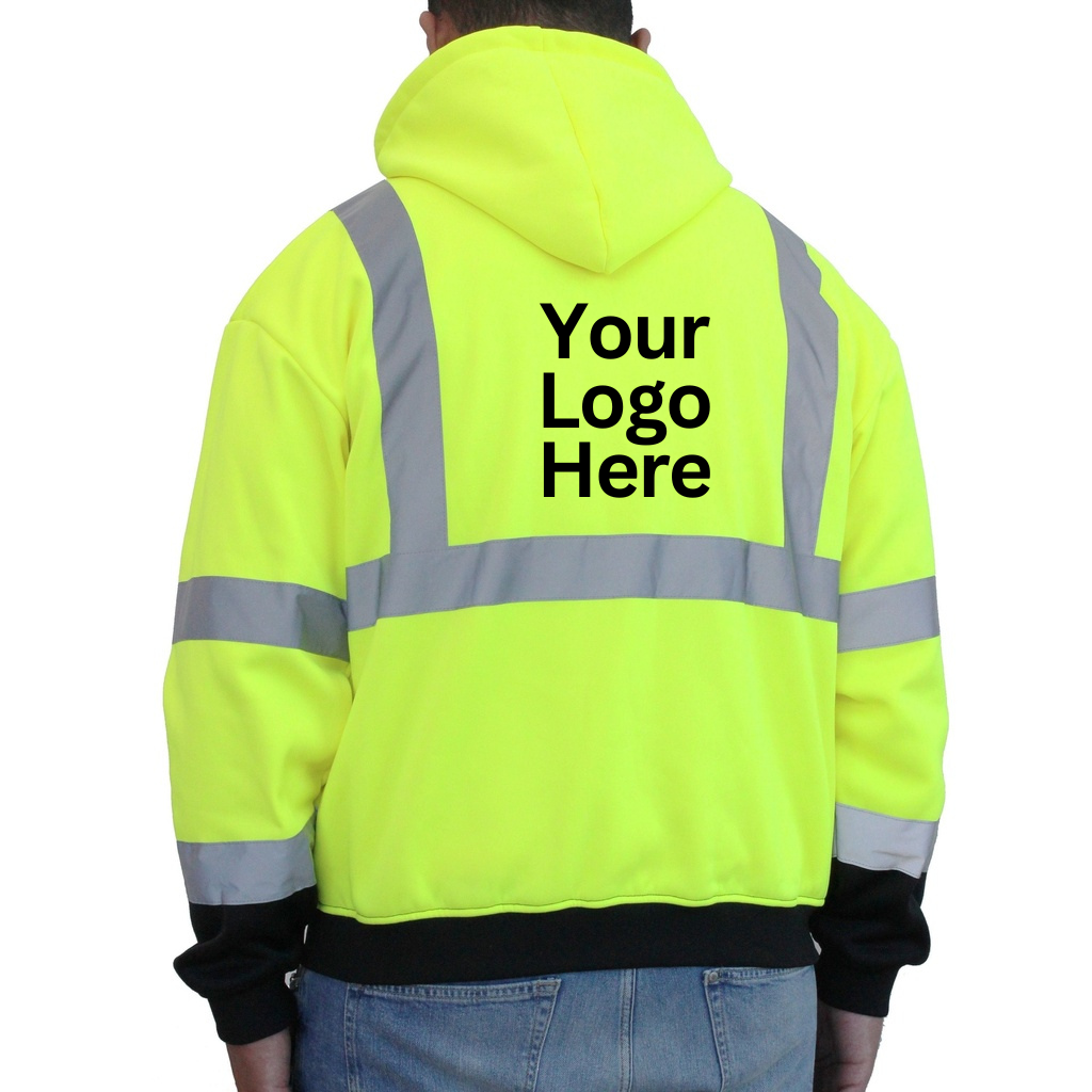 Hi-Viz Lime Green Class 3 Jacket