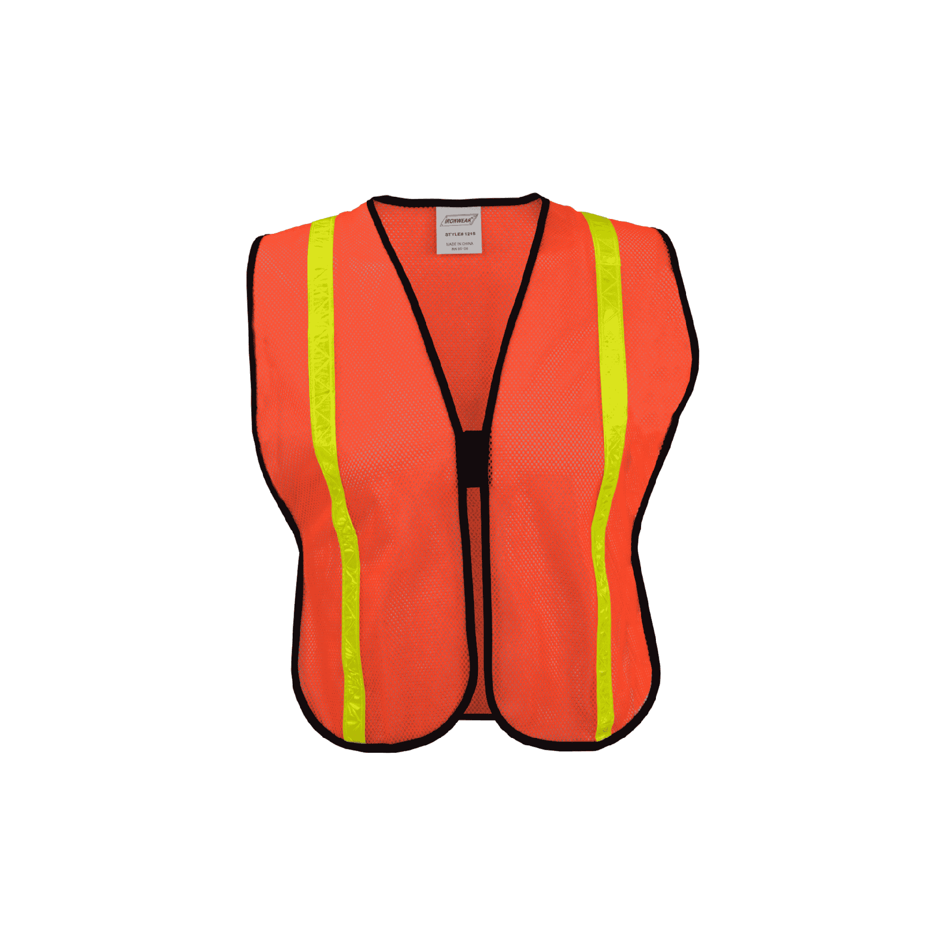 Economy Orange Mesh with 1" Lime Tape (One Size Only)