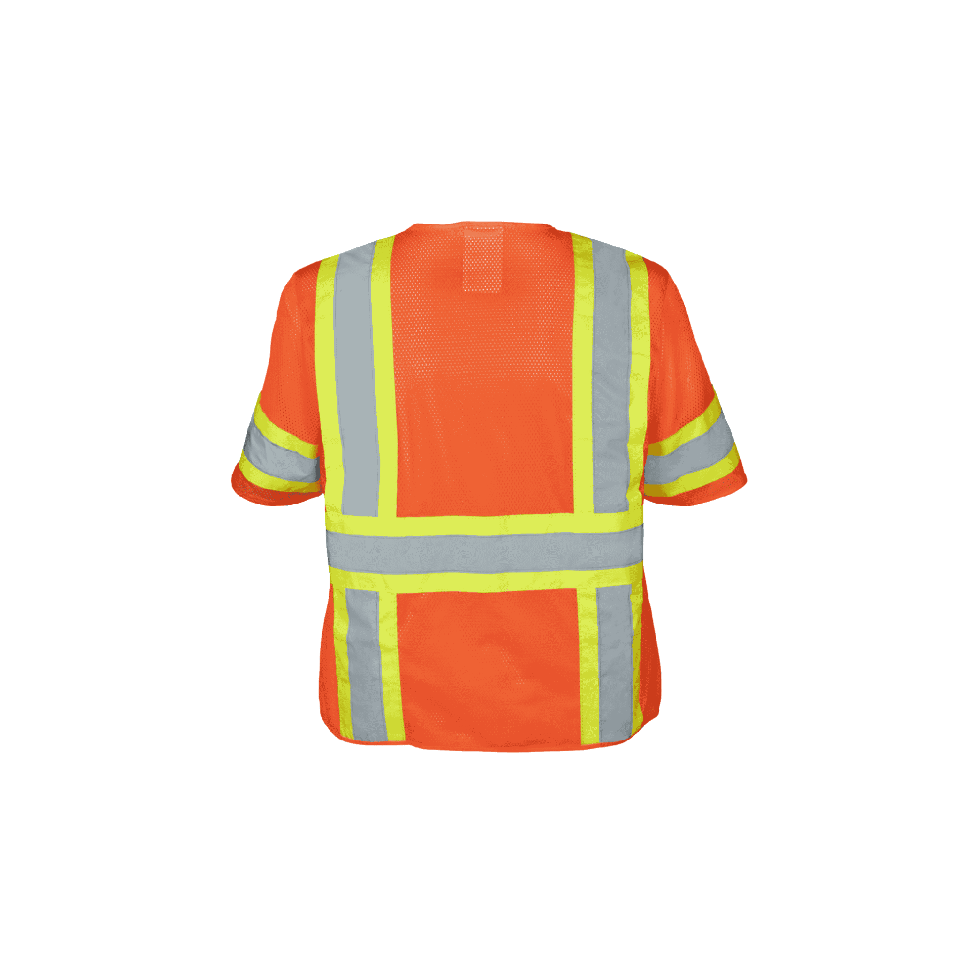 Orange Class 3 Safety Vest (Over the Shoulder)