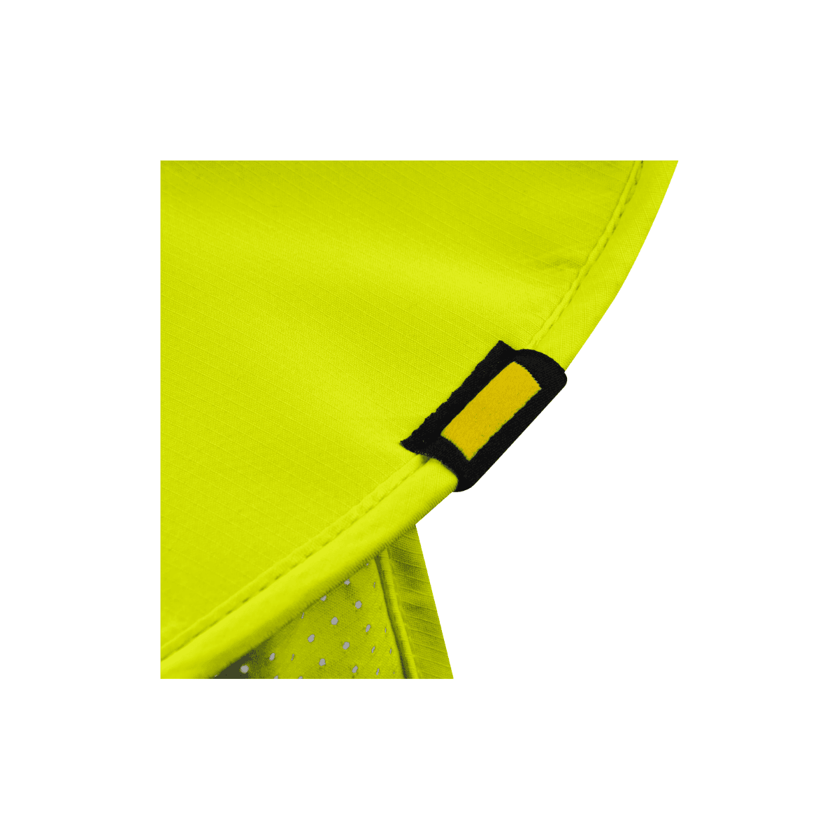 Waterproof Hi Vis Lime Boonie Hat with Neck Cover