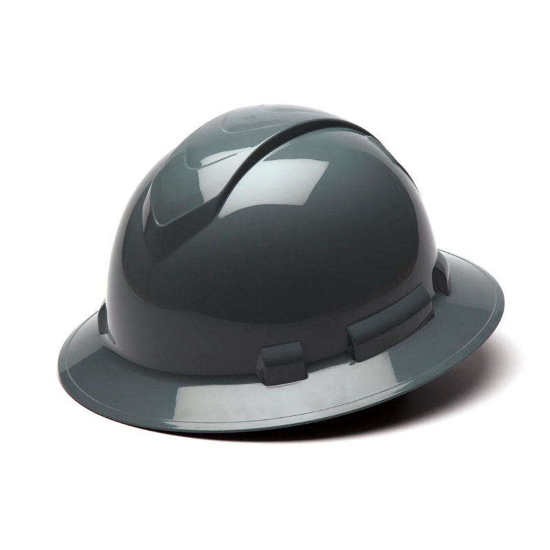 Pyramex Ridgeline Full Brim 4 Pt Hard Hat