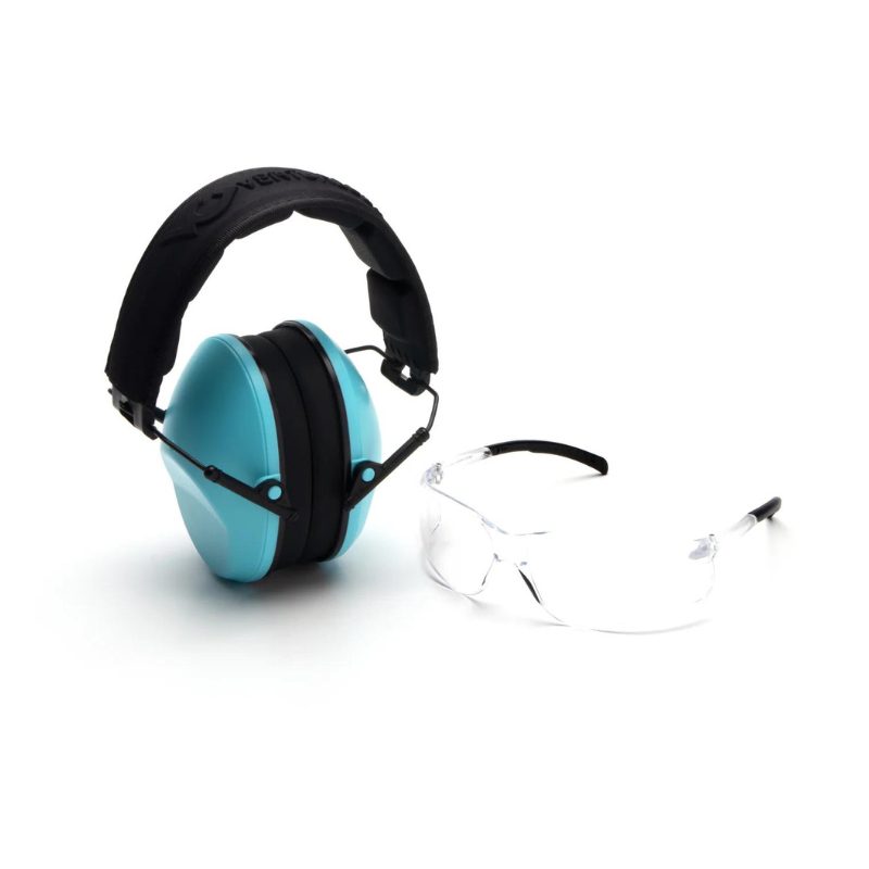 Clear Lens with VG Low Profile Earmuff