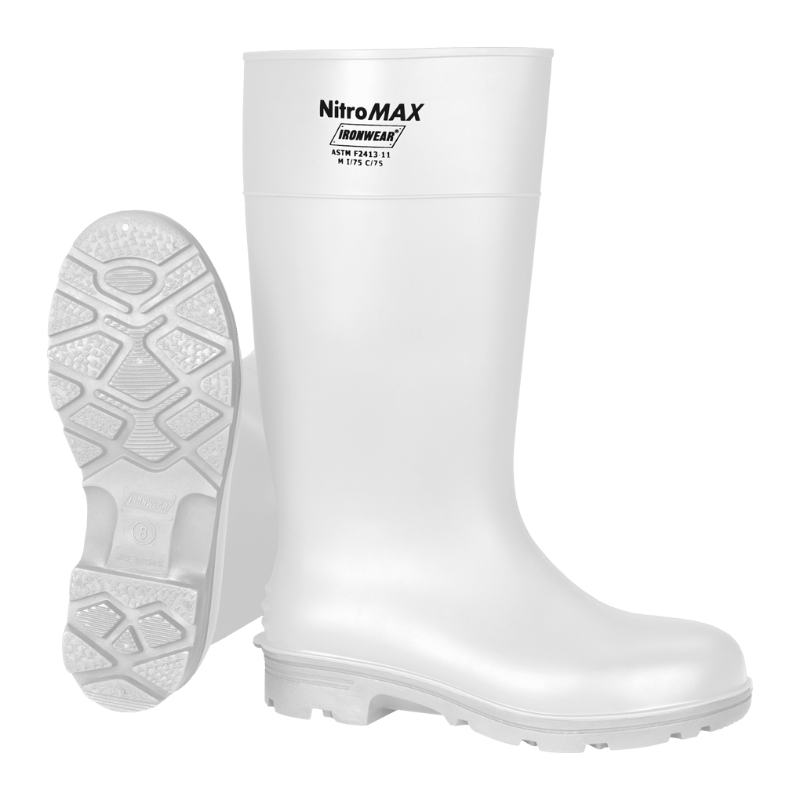 Ironwear 15" High PVC & Nitrile Blend Work Boot with Steel Toe