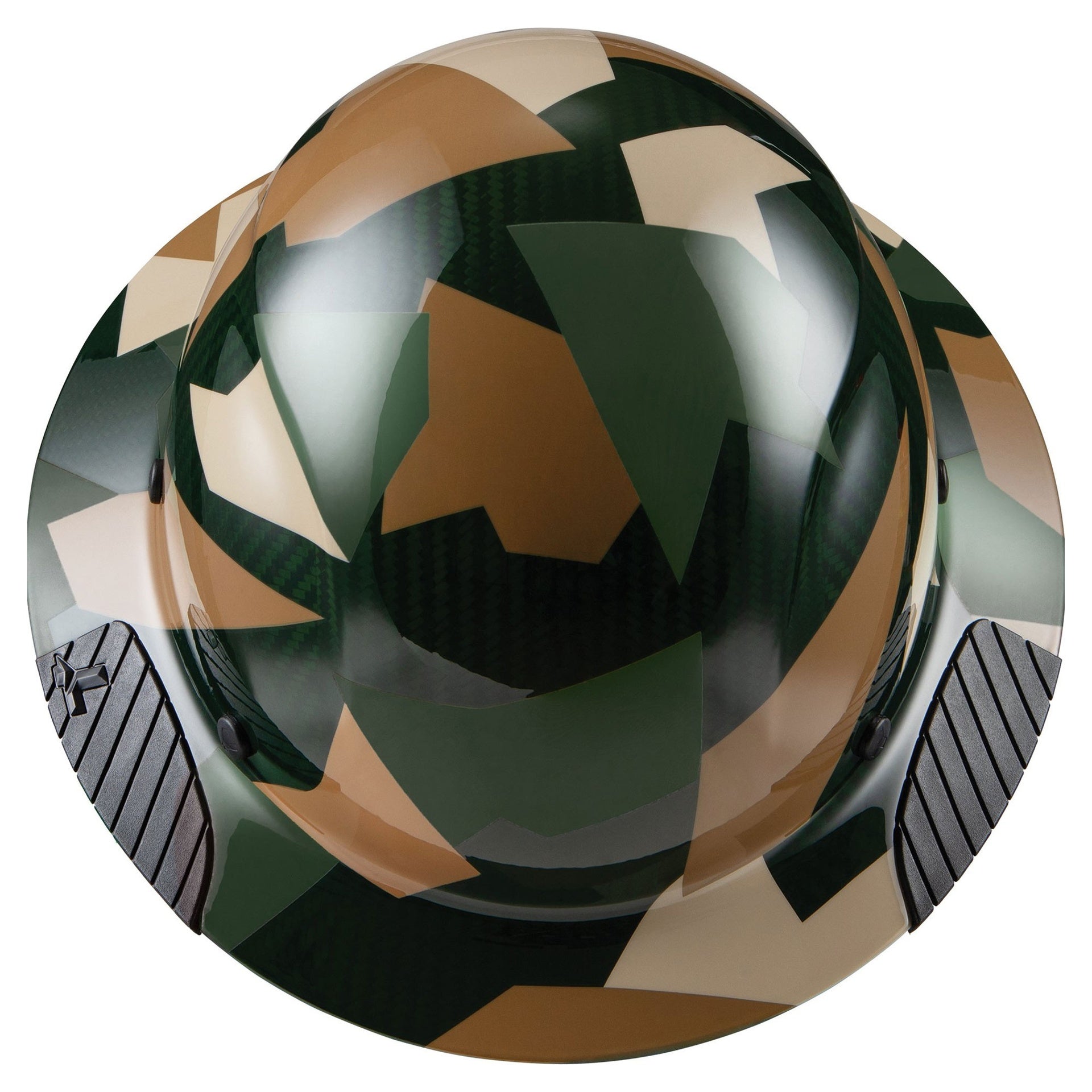 Lift DAX Carbon Fiber Full Brim Hard Hat (Jungle Camo Gloss)