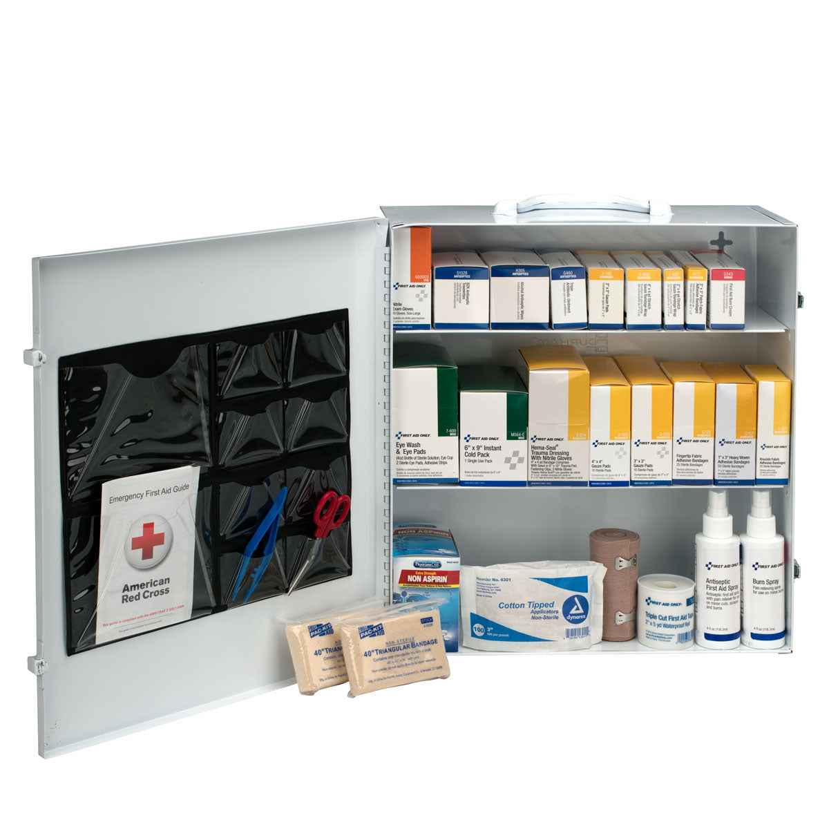 3 Shelf First Aid Metal Cabinet