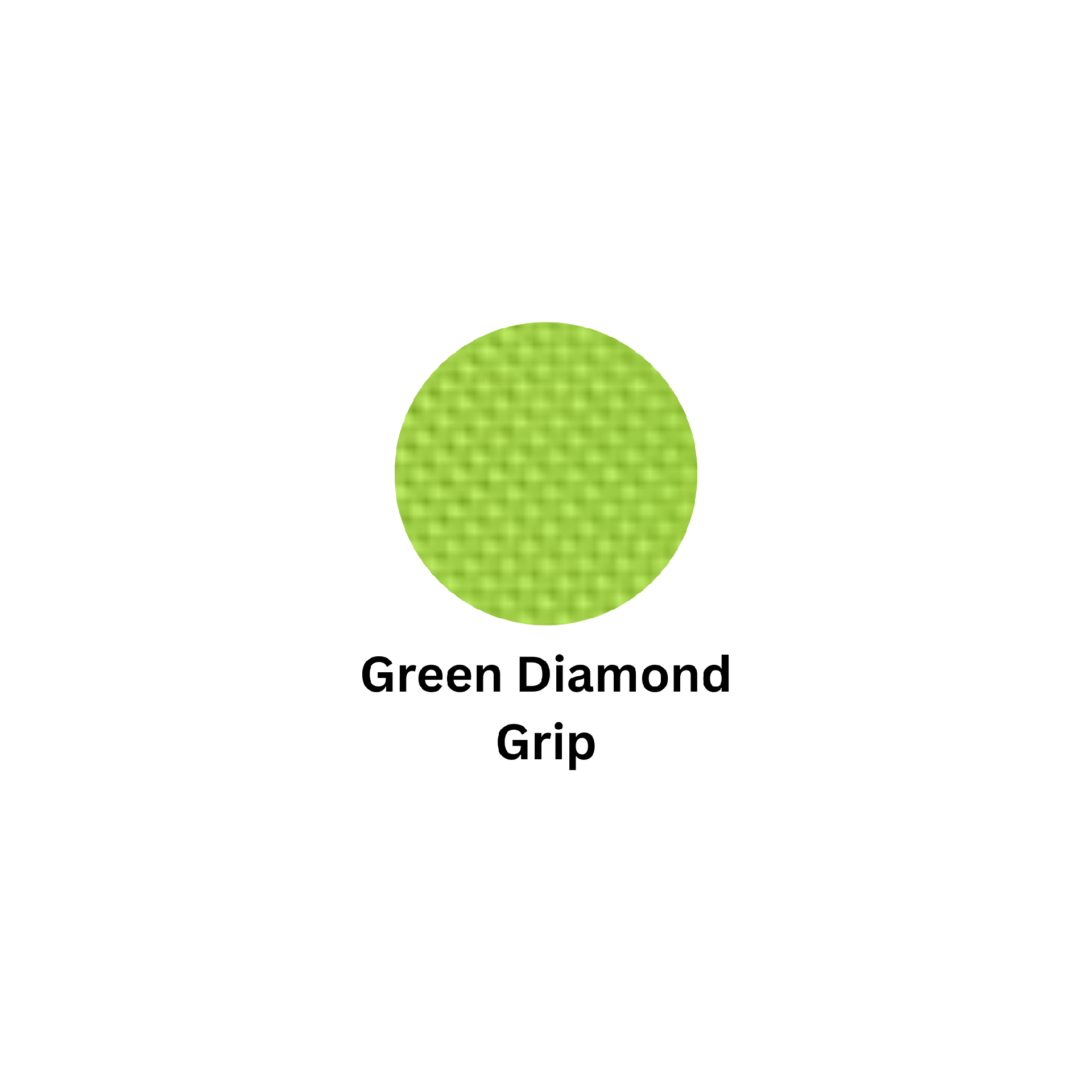 8 Mil Diamond Grip Green Disposable