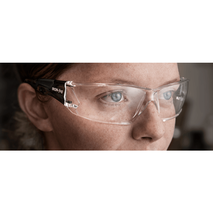 Iron-Fog 3085 Black Frame Anti-Fog Safety Glasses