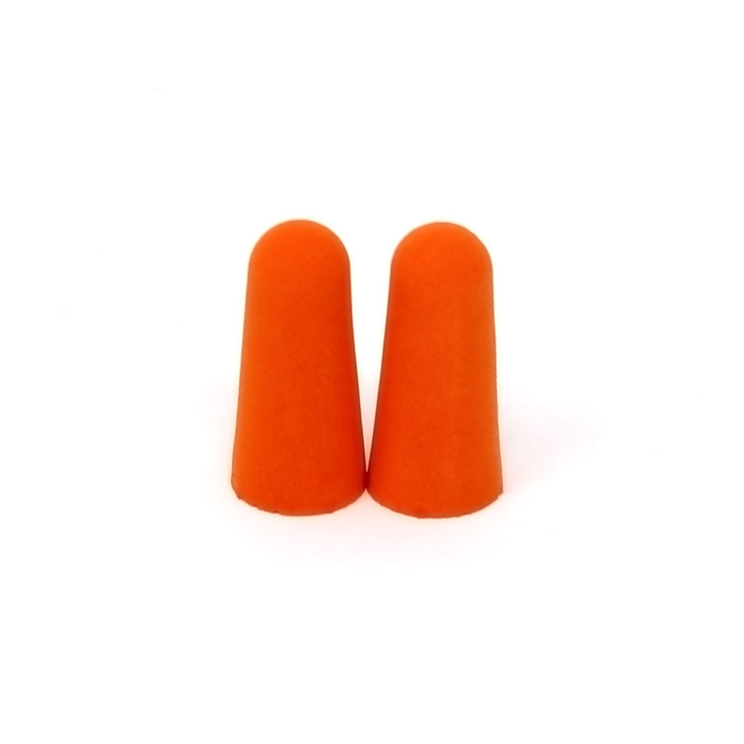 Uncorded Industrial Ear Plugs (Hi-Viz Orange), 100 Pairs