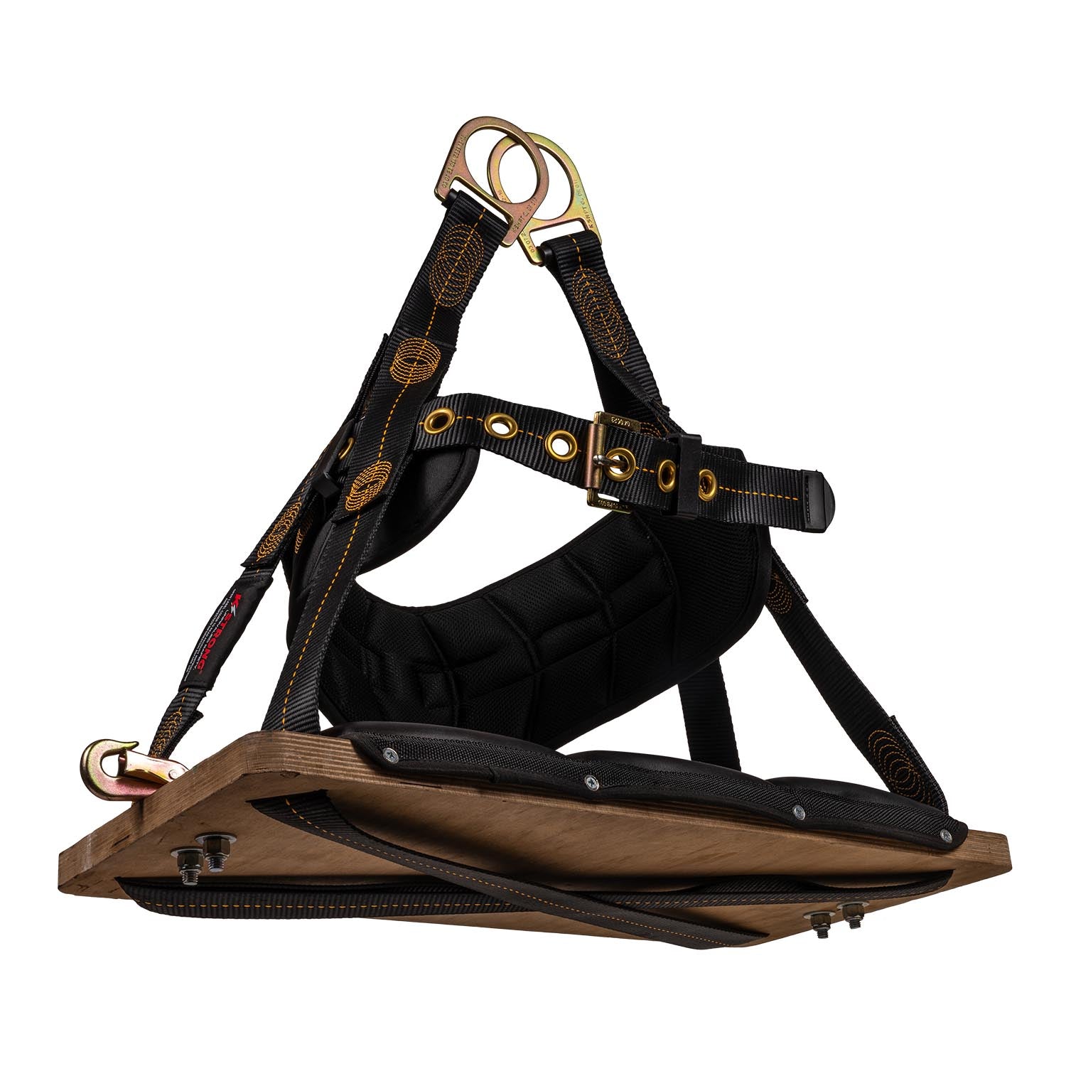 Bosun Chair with Padded Board, Padded Belt, Lifting D-rings, Tool Clips