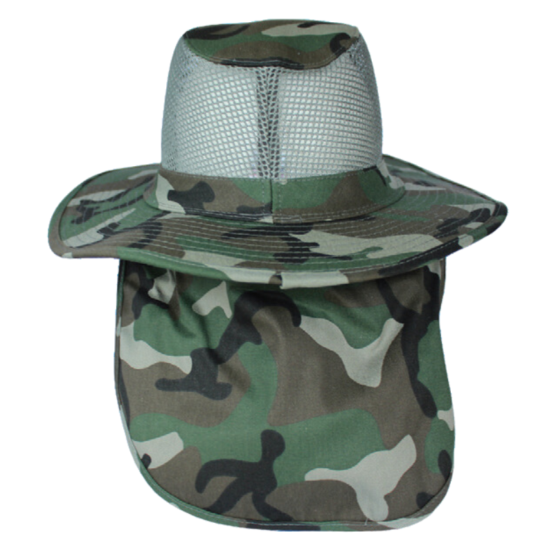 Boonie Hats with Flap and Mesh Top