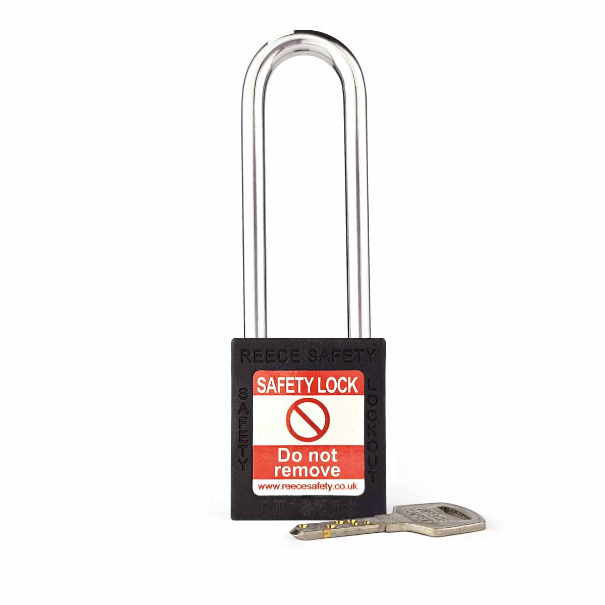 Black REECE Nylon Safety Long Padlock KTD