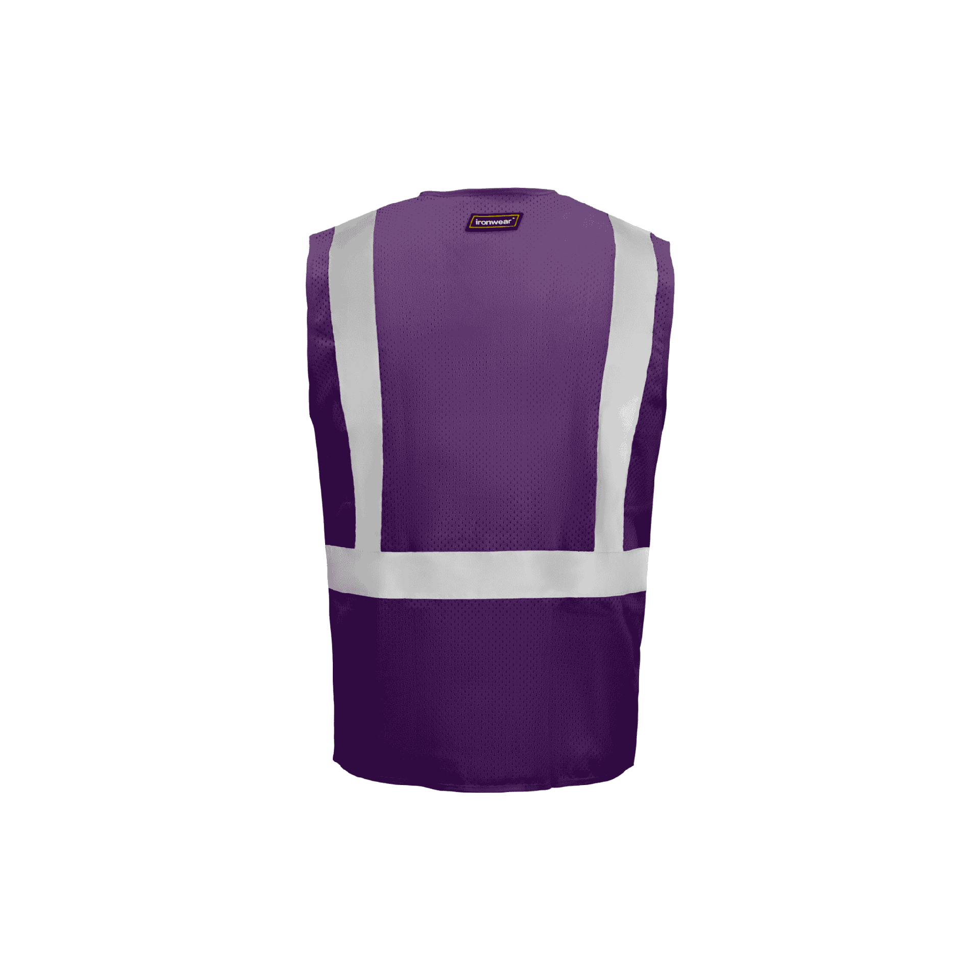 Purple Economy Zipper Closure Vest