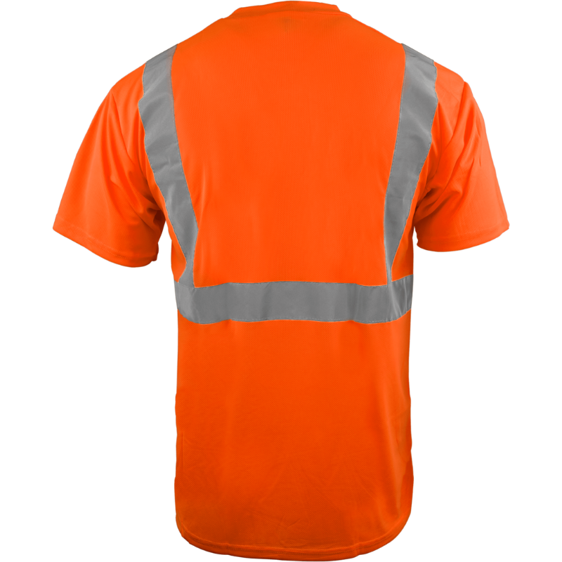 Class 2 Flame Retardant Short Sleeve Shirt (Orange)