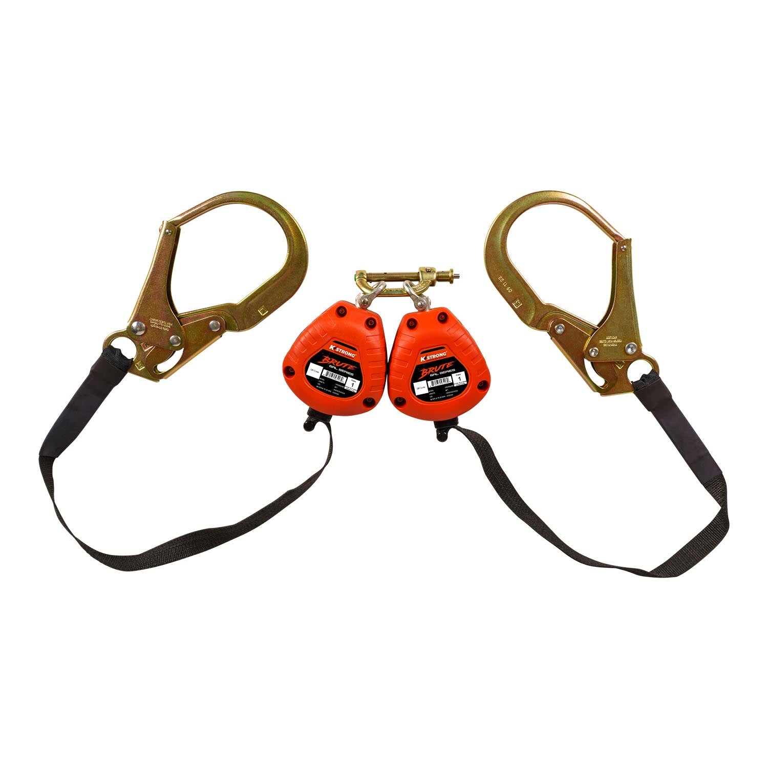 9 ft. SRL with Hi-Abrasion Resistant Webbing, Forged Rebar Hooks and dorsal connector (ANSI)