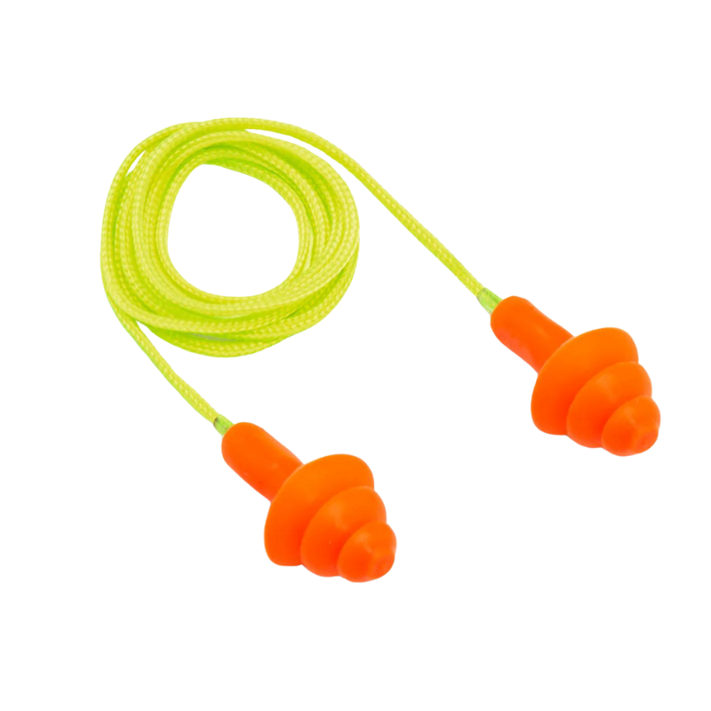 Corded Reusable Earplug (50 Pair/Box)