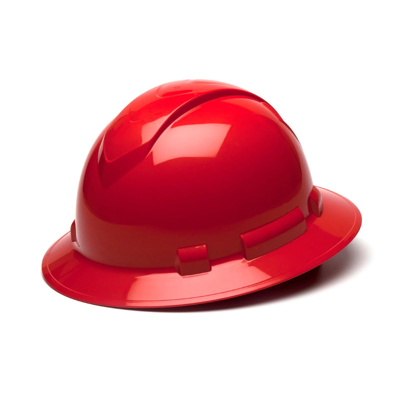 Pyramex Ridgeline Full Brim 6 Pt Hard Hats