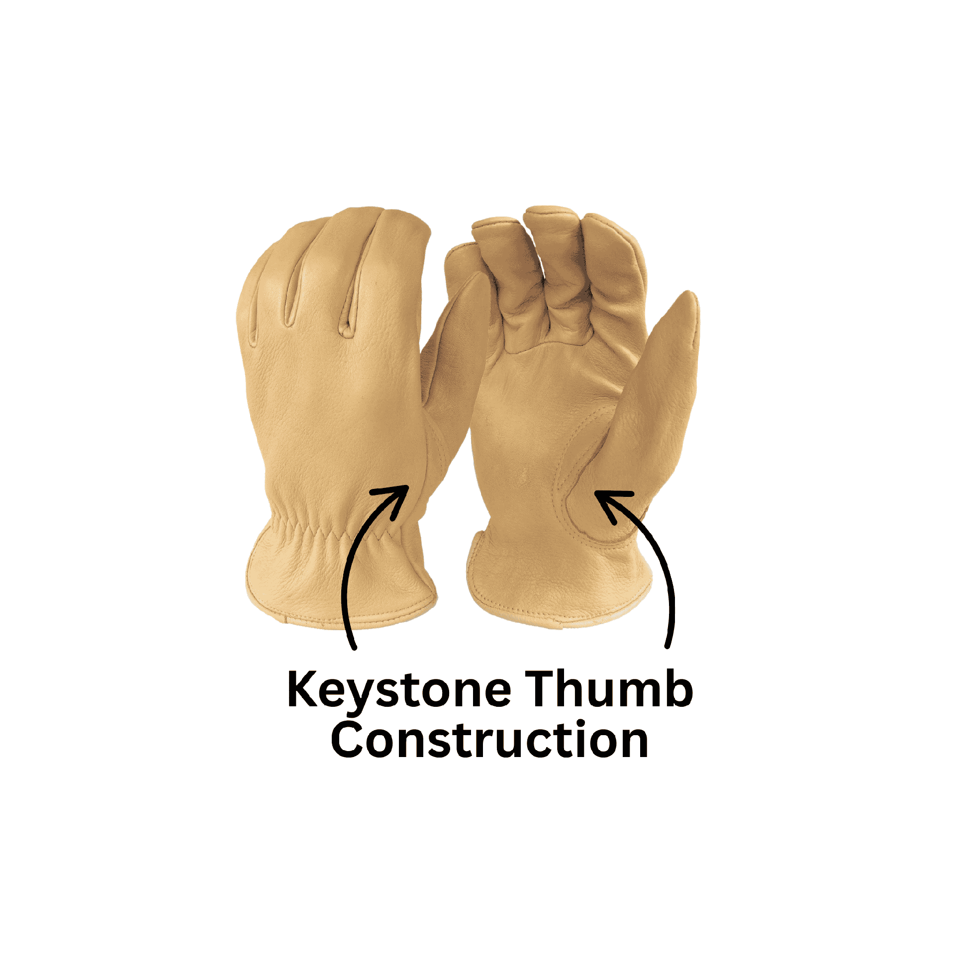 Single Pair - Heavy Duty Cowhide Glove