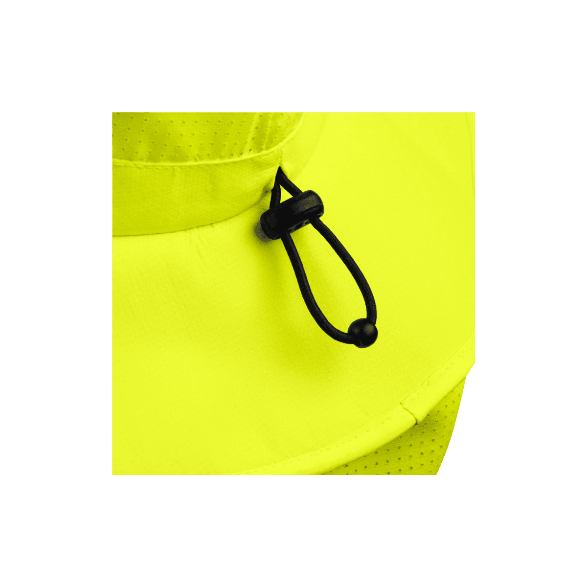 Waterproof Hi Vis Lime Boonie Hat with Neck Cover