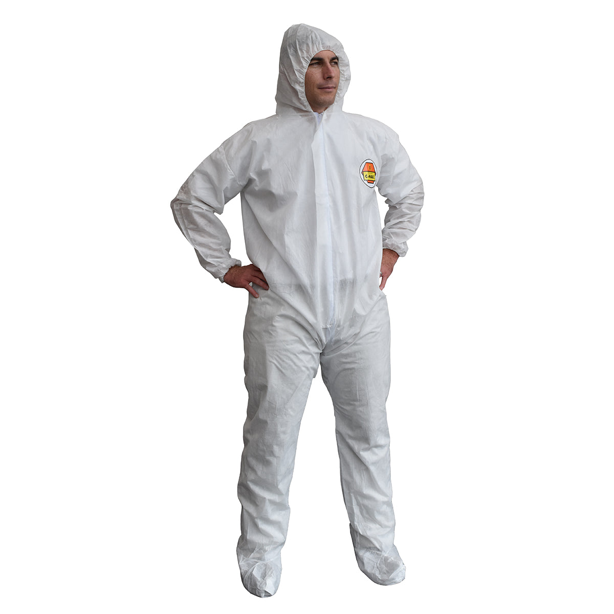 C-Max SMS Coverall with Covered Hood & Boot (25 Pieces)