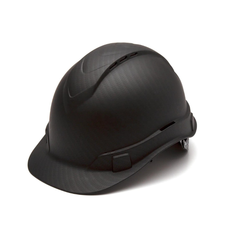 Pyramex Vented Ridgeline Cap Style Hard Hat 4-Point Ratchet Suspension