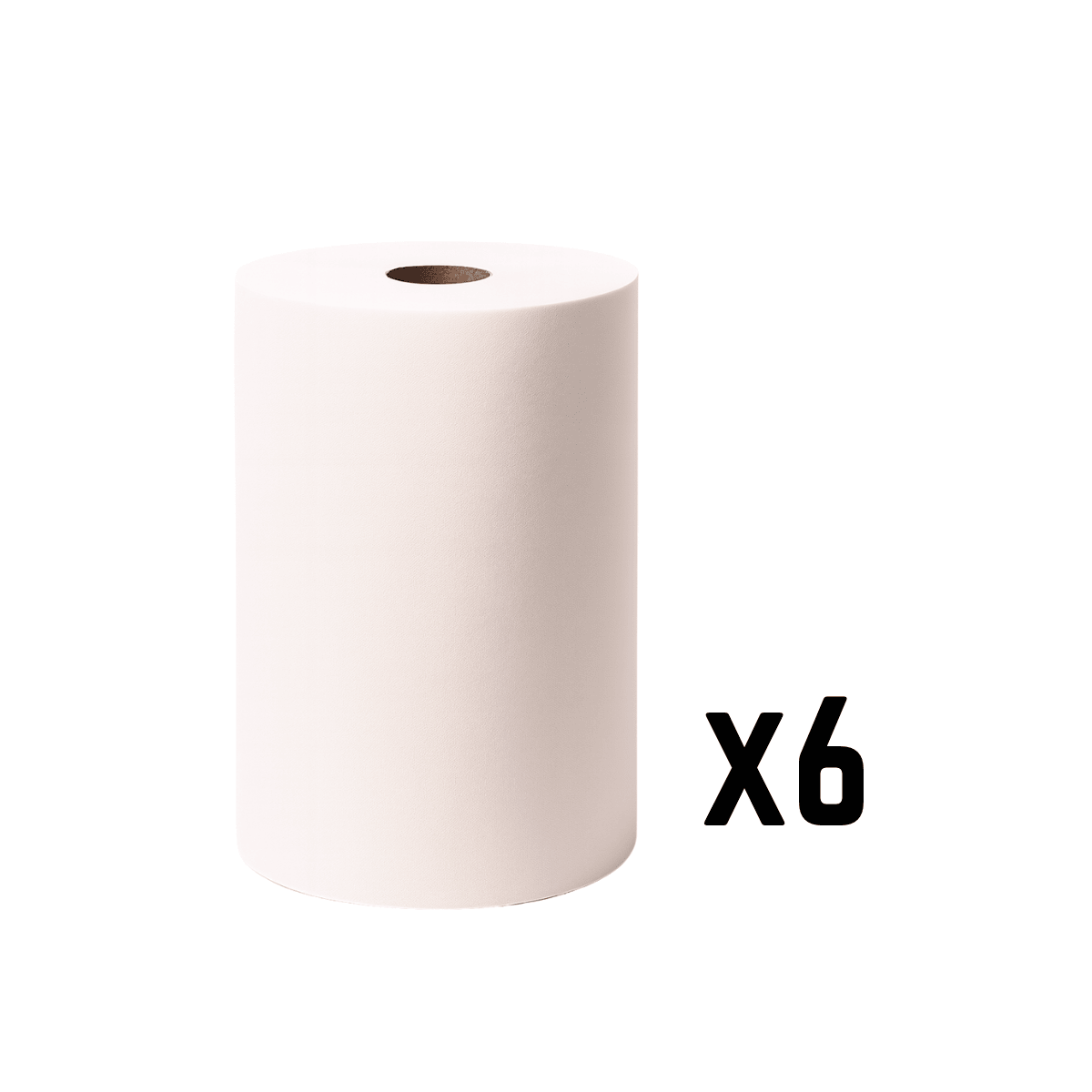 Hard Wound Roll Towel - 1-Ply Bleached 8"x800 Eco-Friendly Roll