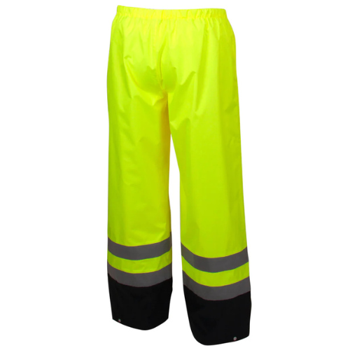 Hi Vis Elastic Waist Rainwear Pants