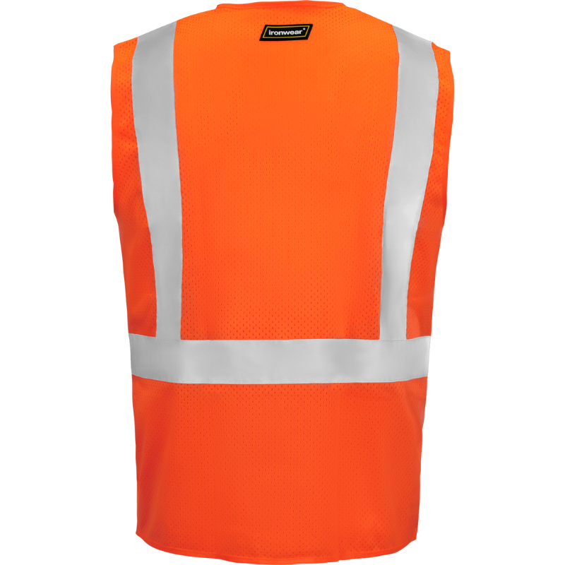 Hi Vis Orange Flame Retardant Reflective Vest