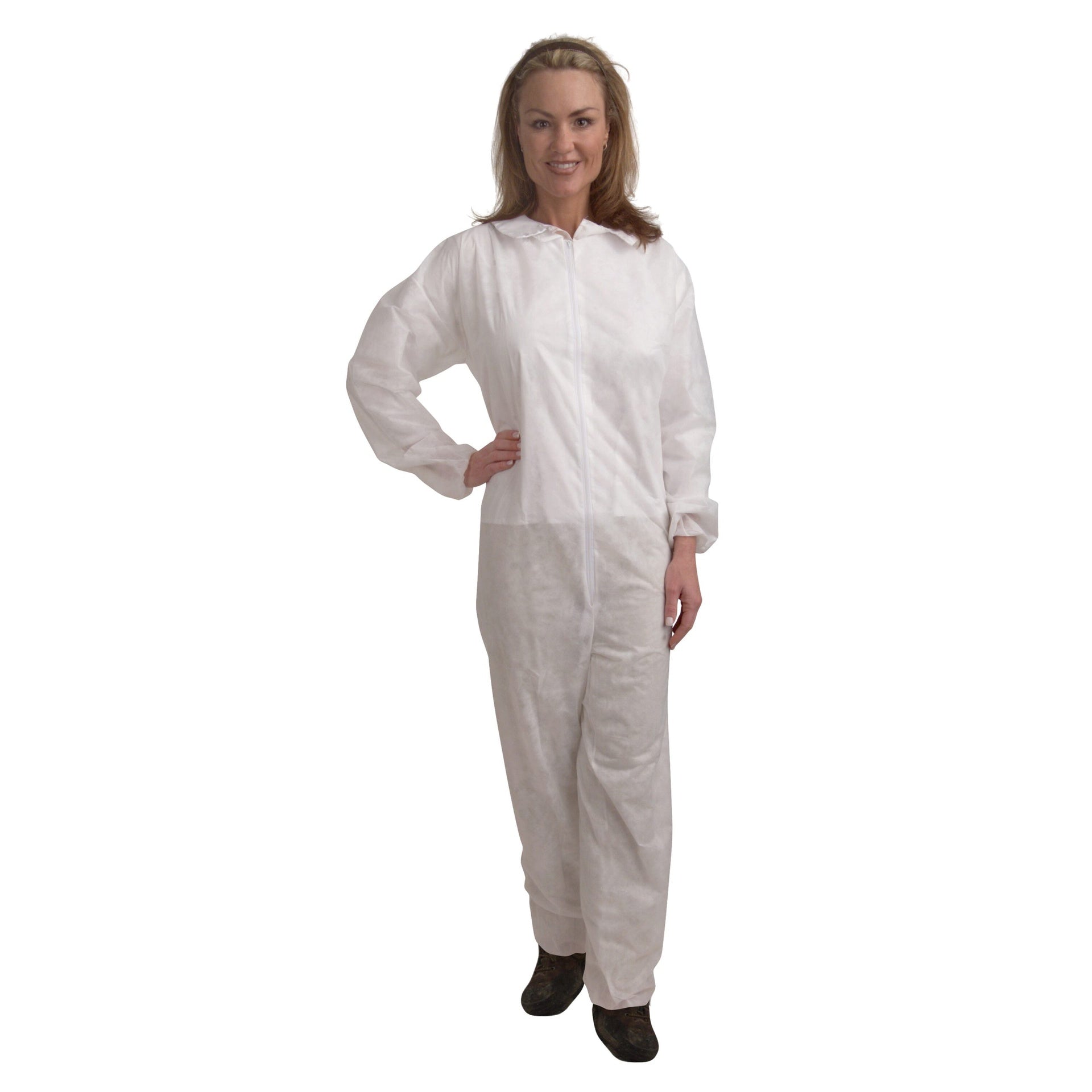 Standard White Polypropylene Coverall