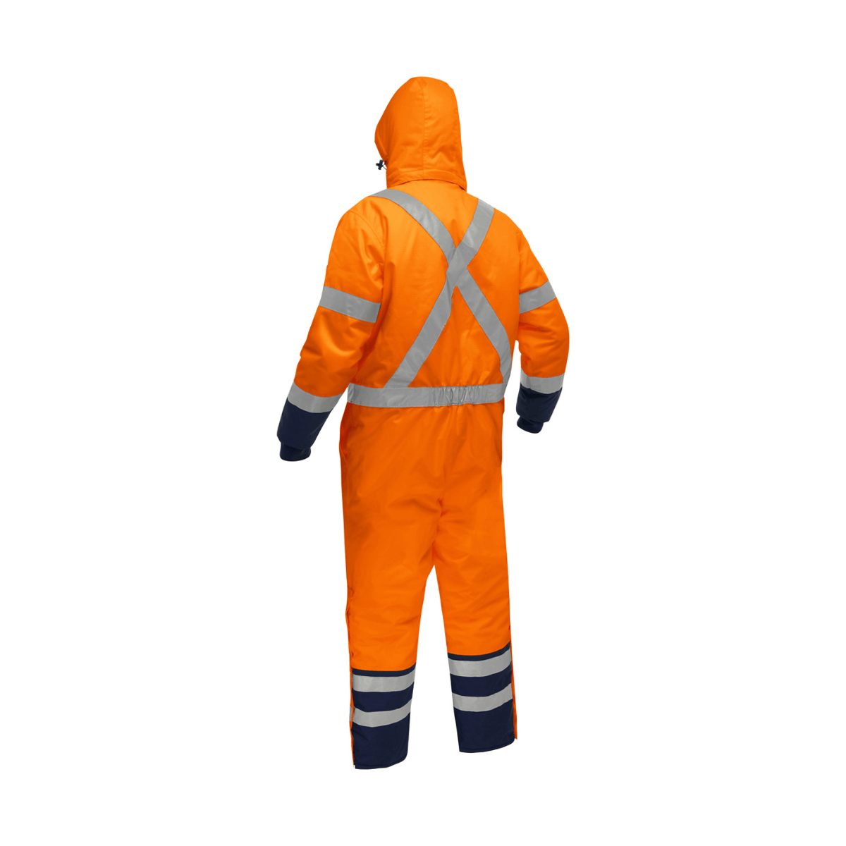 Cold Storage Coveralls – Extreme Cold Insulated Workwear with Hi-Vis Protection