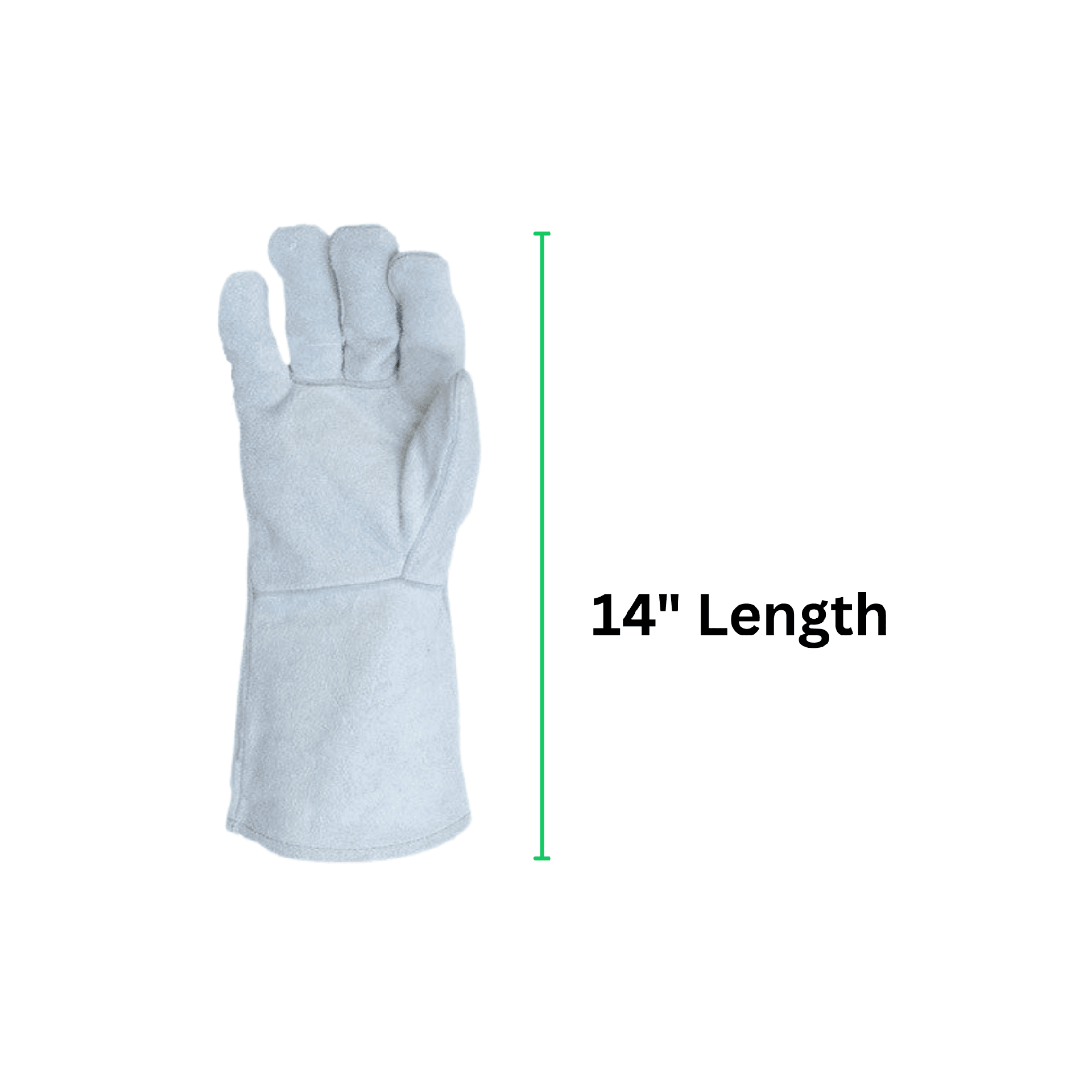 Single Pair - Gray Stick/Tig Welding Gloves