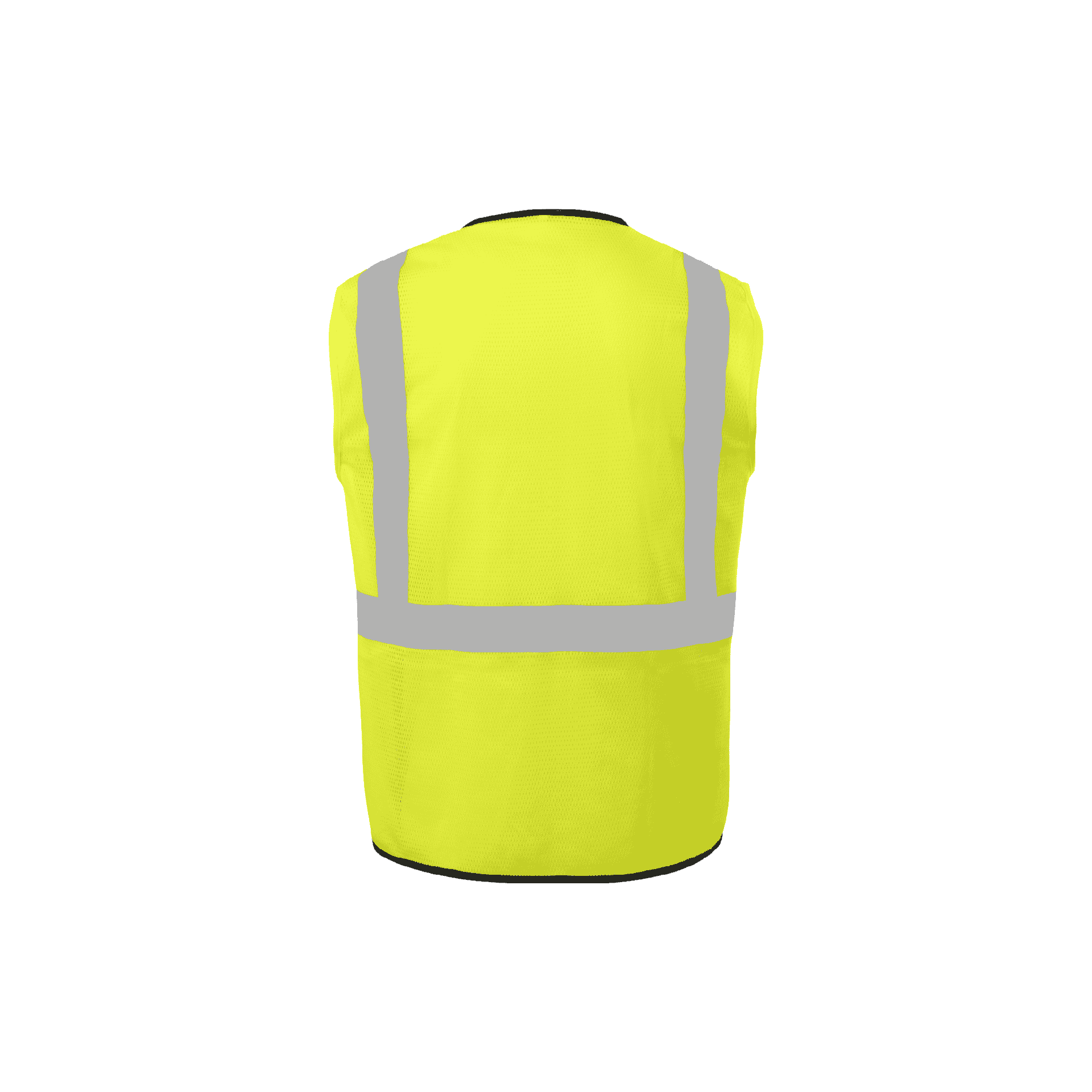 Class 2 Lime Safety Vest with 8 Pockets