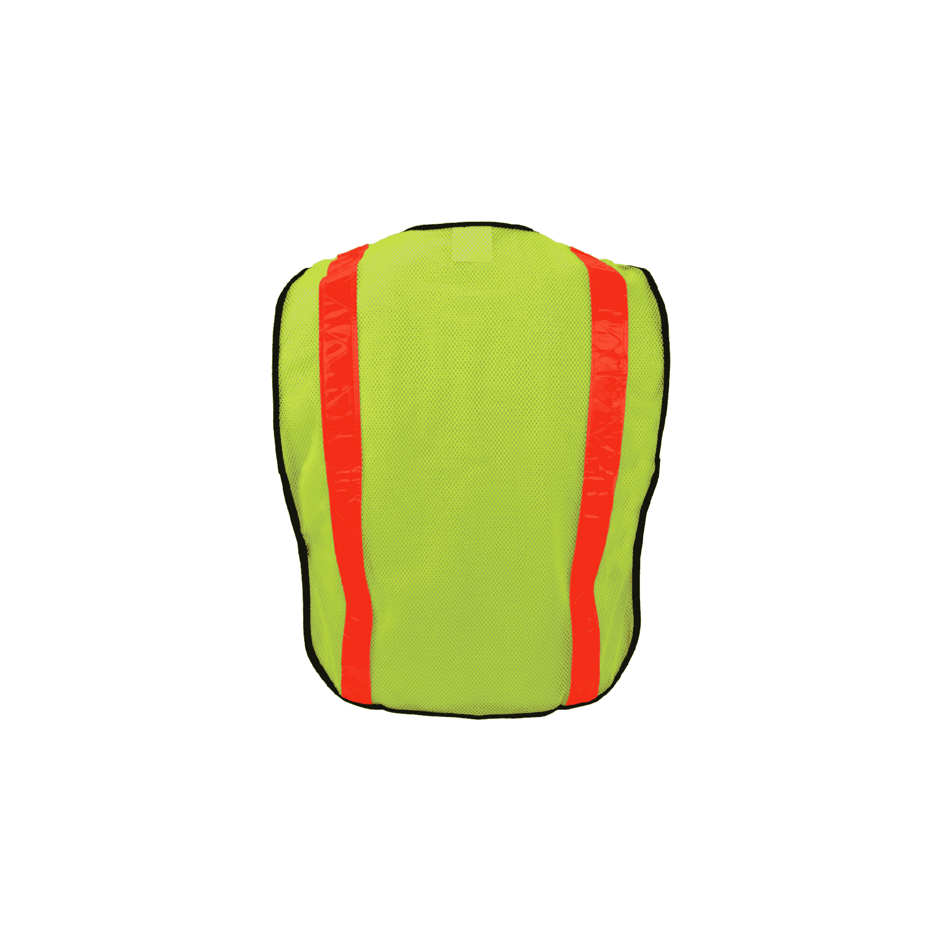 Economy Lime Mesh with 1-3/8" Orange Tape (One Size Only)