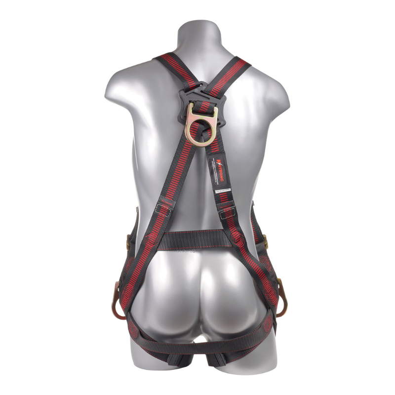 Elite 5-Point Full Body Harness, 3 D-Rings, MB Legs (ANSI)