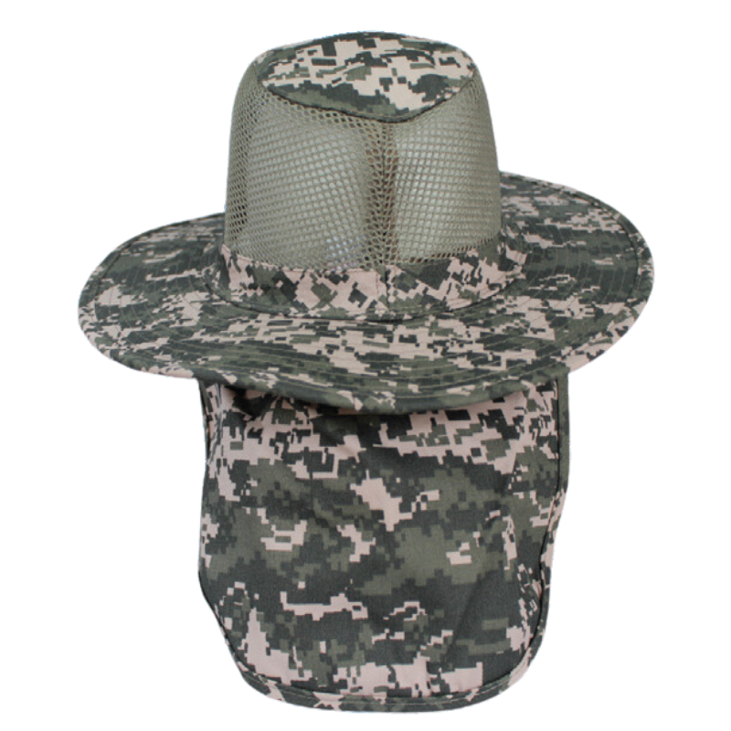 Boonie Hats with Flap and Mesh Top