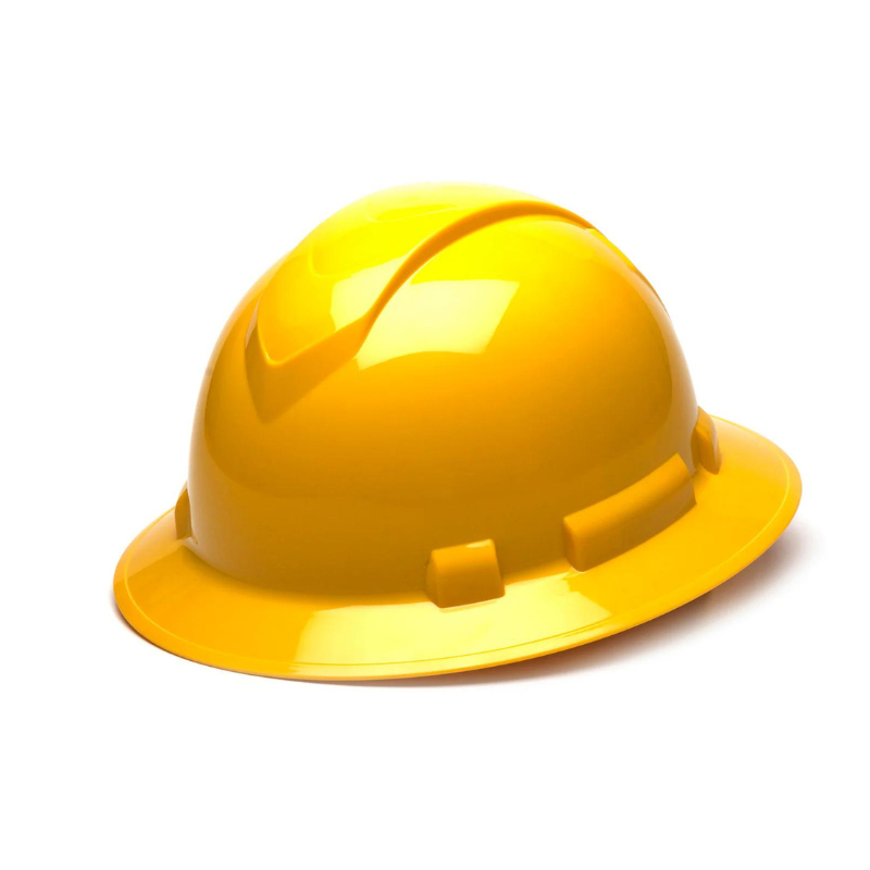 Pyramex Ridgeline Full Brim 4 Pt Hard Hat