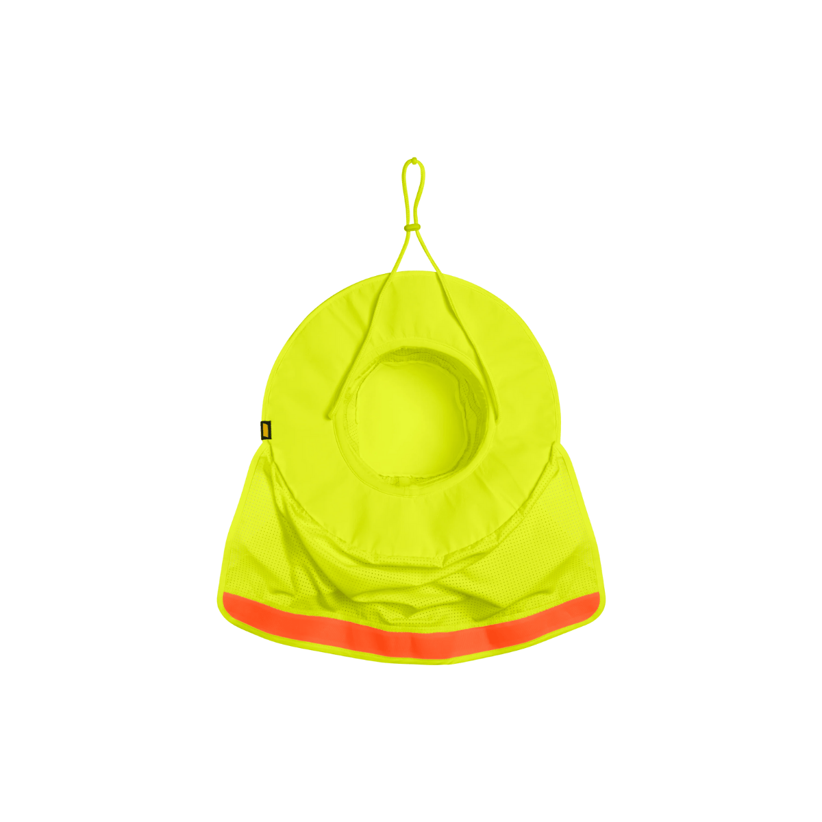 Waterproof Hi Vis Lime Boonie Hat with Neck Cover