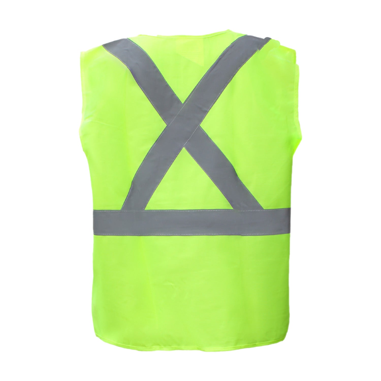 Hi-Viz Green Class 2 Reflective Vests (Velcro Closure)