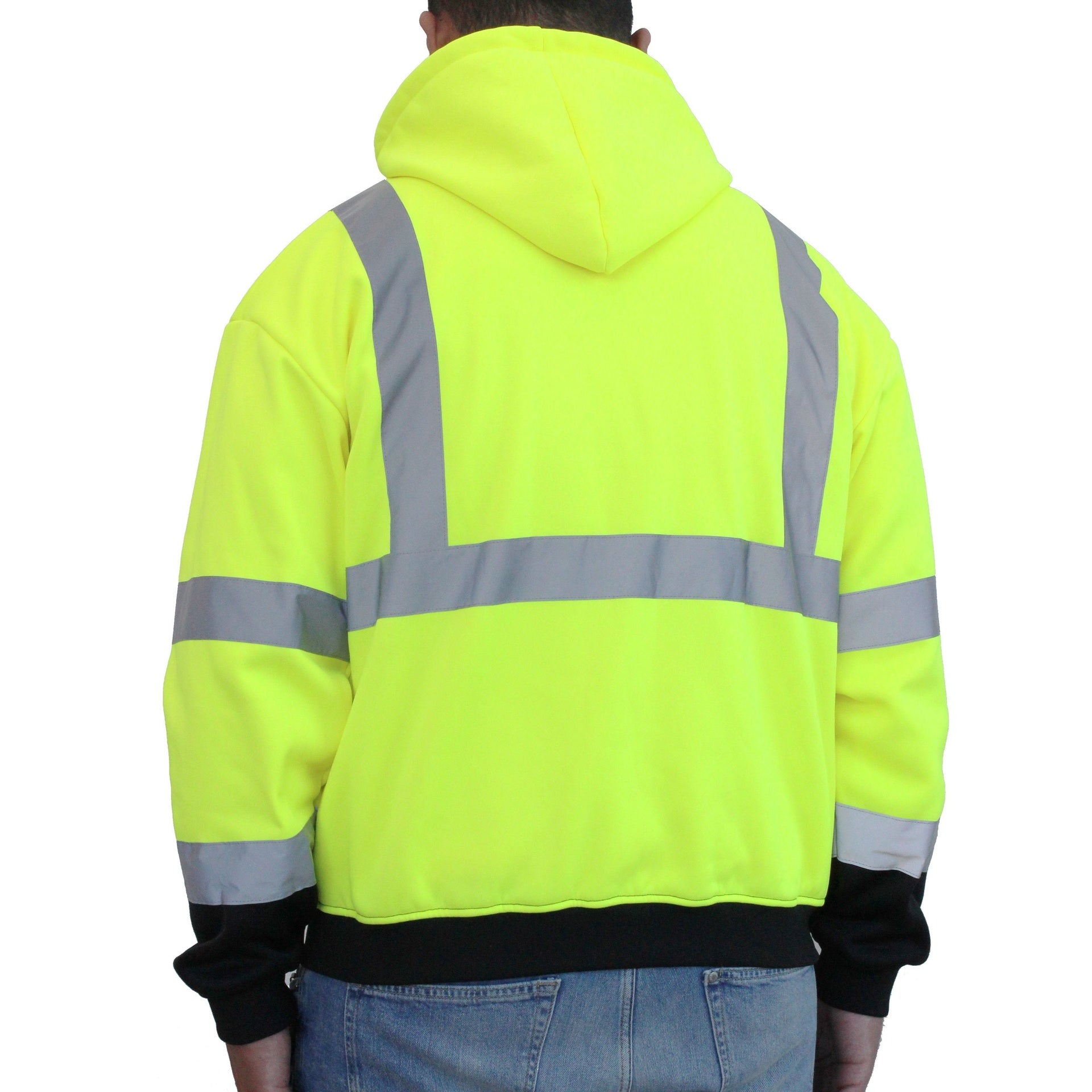 Hi-Viz Lime Green Class 3 Jacket